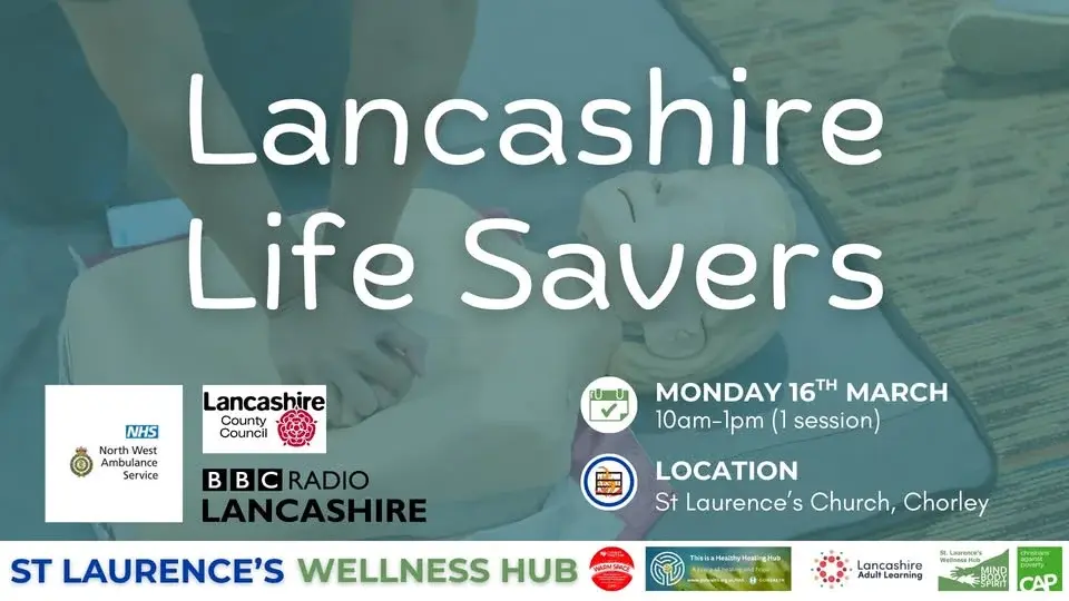 Lancashire Lifesavers - learn CPR and use a defibrillator