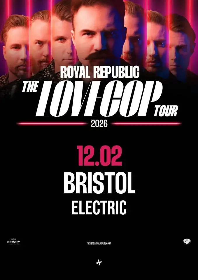 Royal Republic Live at Electric Bristol