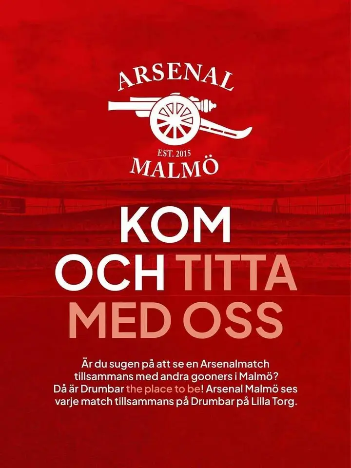 Arsenal vs Newcastle (Drumbar)