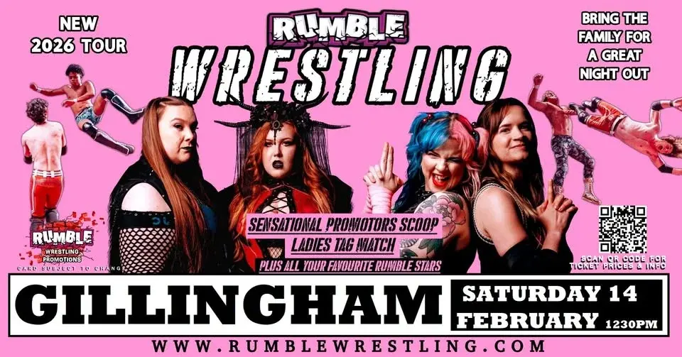 Rumble Wrestling returns to Medway including Sensational Ladies Tag Match