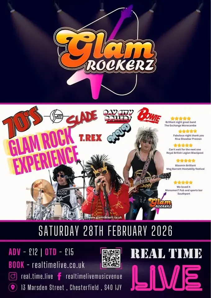 70โs Party Night - Glam Rockerz