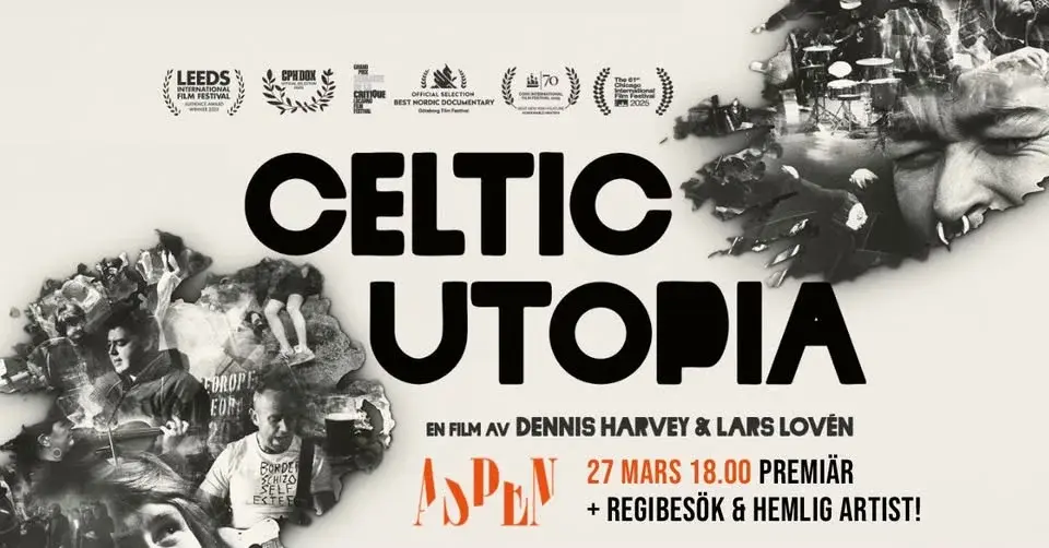CELTIC UTOPIA - premiär + regibesök + hemlig artist!