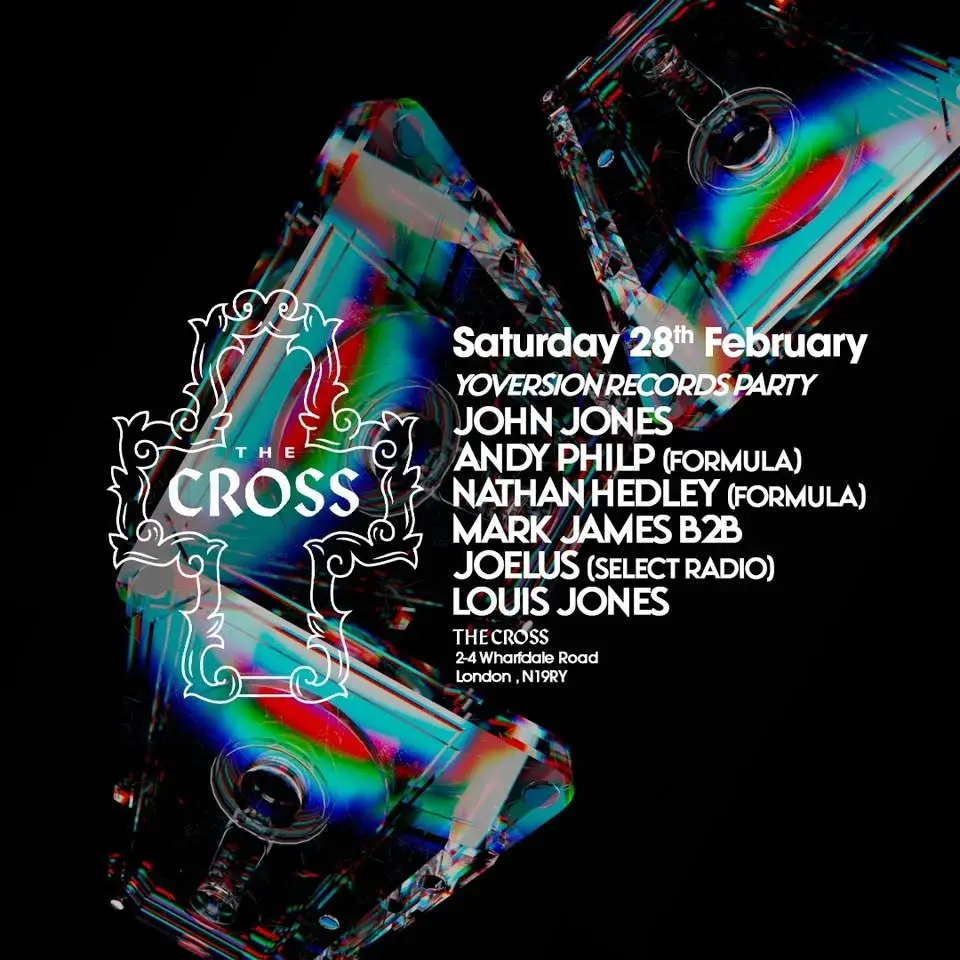 Yoversion Records Party w/ John Jones, Andy Philp, Nathan Hedley, Mark James, Joelus & Louis Jones