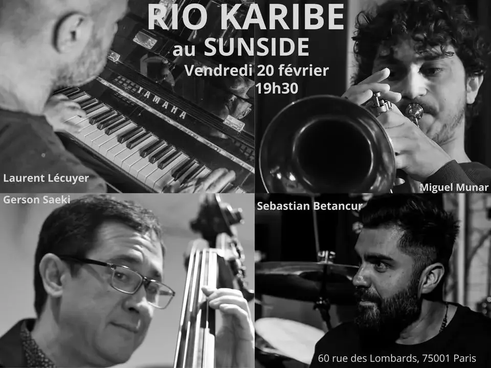 RIO KARIBE Cuarteto au SUNSIDE