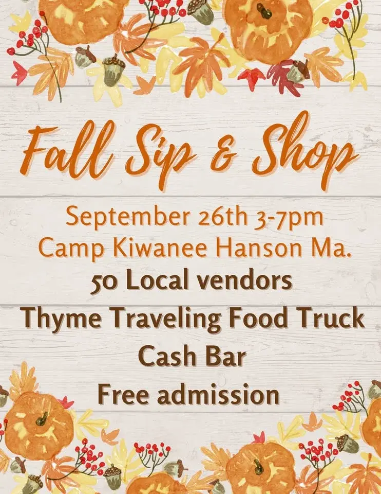 Fall Sip & Shop at Camp Kiwanee