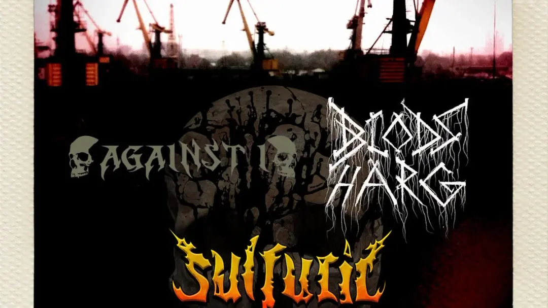 Belsepub: BlackDeathPunkNoise: Blodsharg, Sacreligious, Sulfuric mf.l