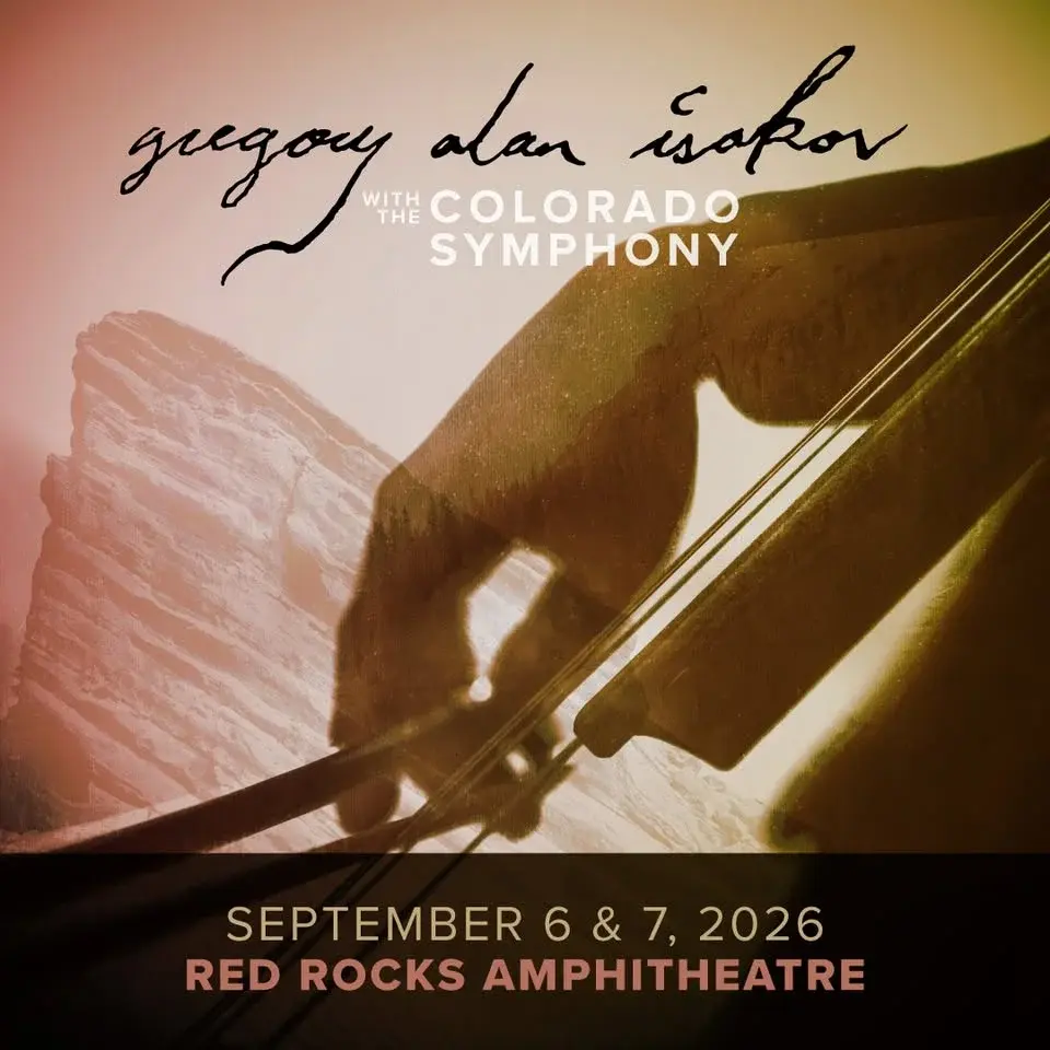 Gregory Alan Isakov with the CO Symphony at Red Rocks