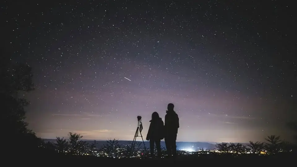 Star Gazing at Hengistbury Head