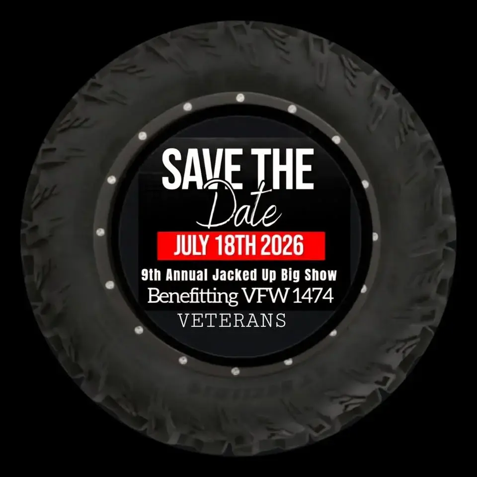 9th Annual Jacked up Big Show- Benefitting VFW 1474