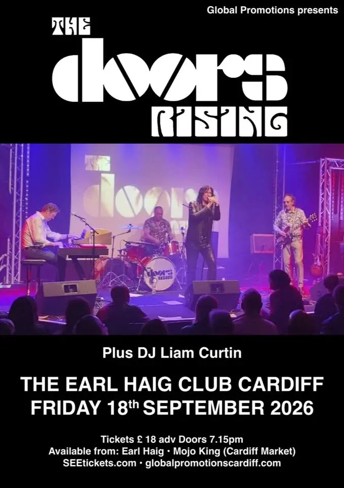 THE DOORS RISING + DJ Liam Curtin