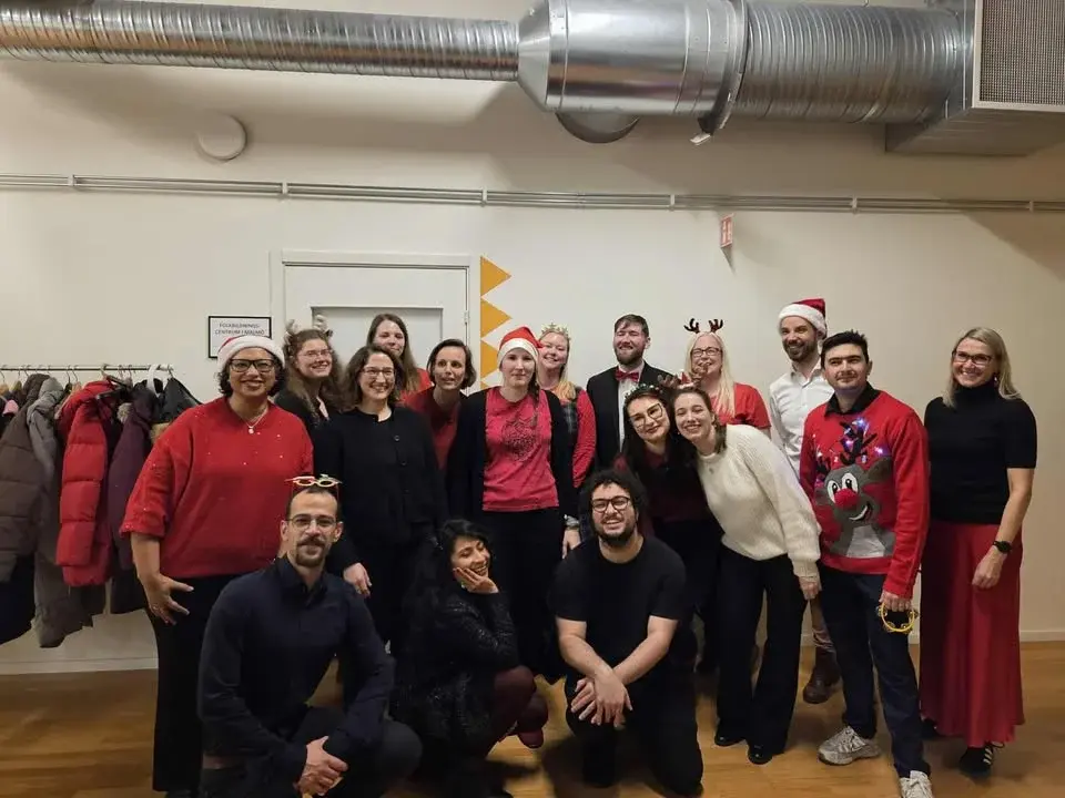 Spring semester introductory fika 
