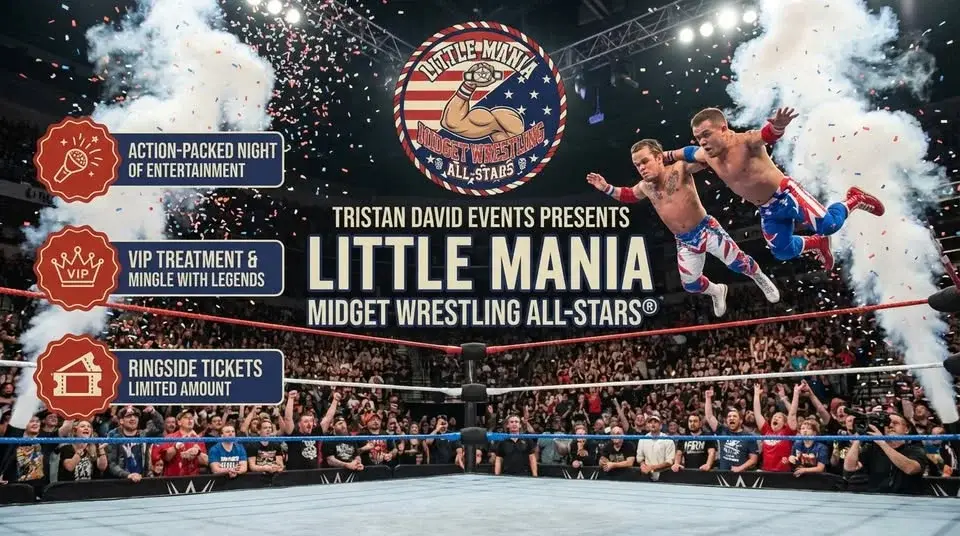 Little Mania Midget Wrestling All-Stars: World Tour in Rochester, NH!