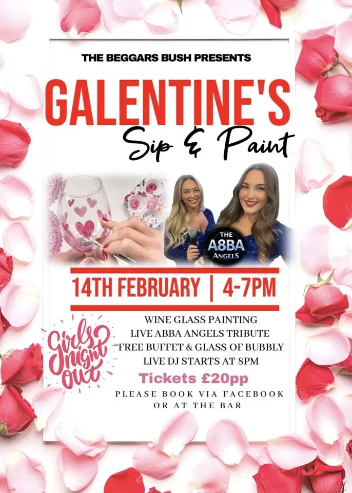 Galentines Sip n paint @ The Beggars Bush
