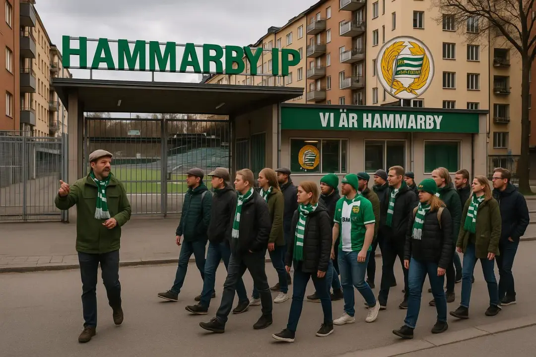 I Hammarbys fotspår – En Bajenvandring 🟢⚪️