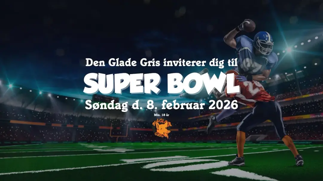 Super Bowl 2026 - Den Glade Gris