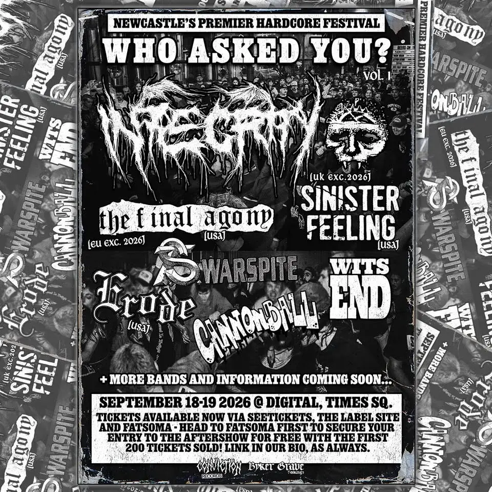 Who Asked You? Vol. 1 ft INTEGRITY & More @ Digital 18-19/09/2026