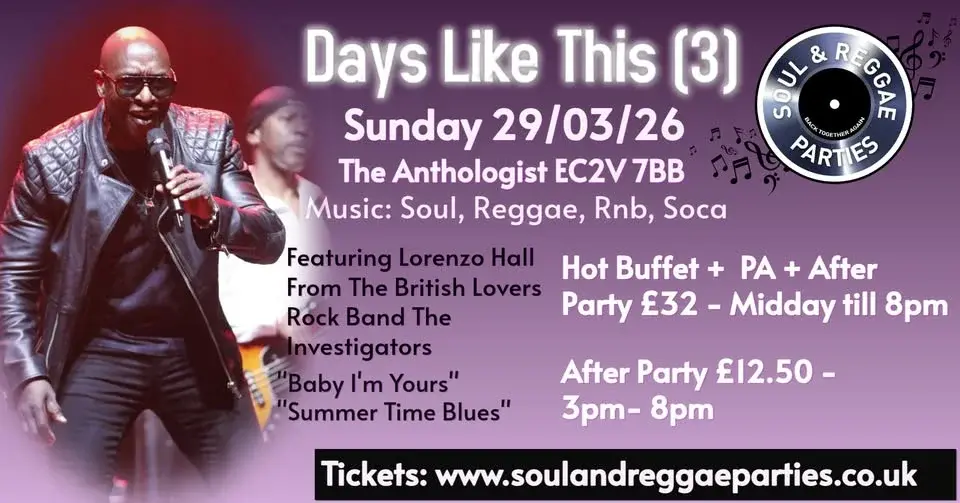 Soul And Reggae Parties - Days Like This (3)
