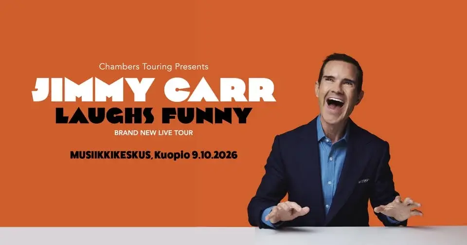 Jimmy Carr : Laughs Funny - Kuopio 9.10.2026