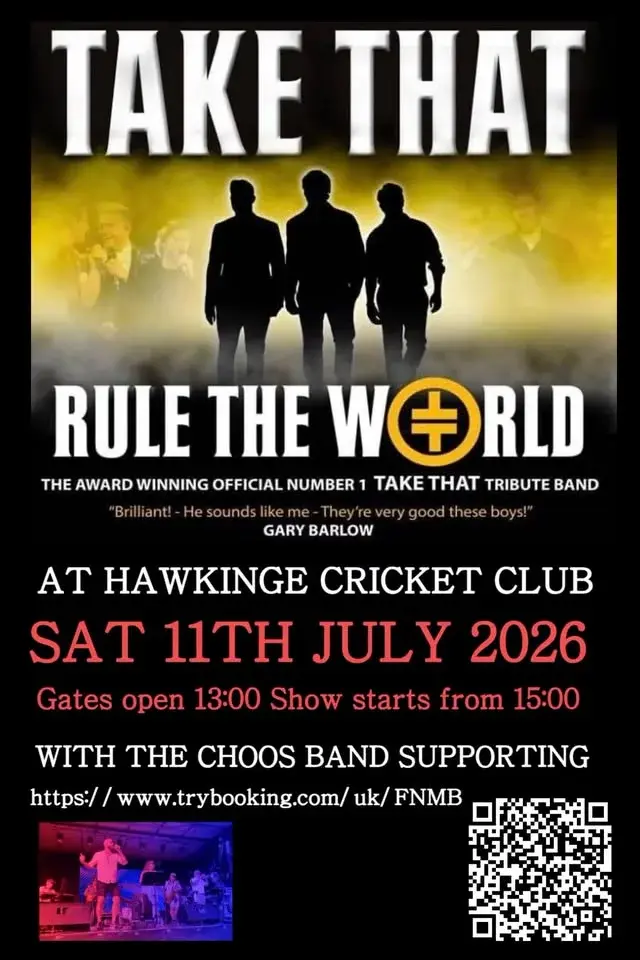 Take That Tribute Featuring The Choo's Outside