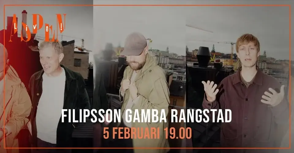 Aspen Live! Filipsson Gamba Rangstad