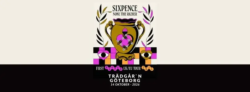 SIXPENCE NONE THE RICHER (US) - FIRST PROPER UK/EU TOUR - GÖTEBORG 