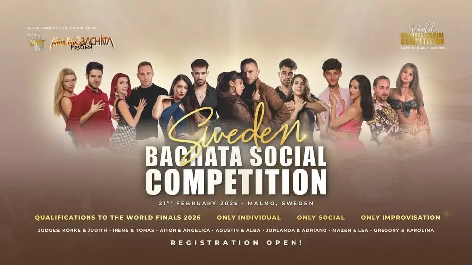 Sweden Bachata Social Competition - Registration is OPEN