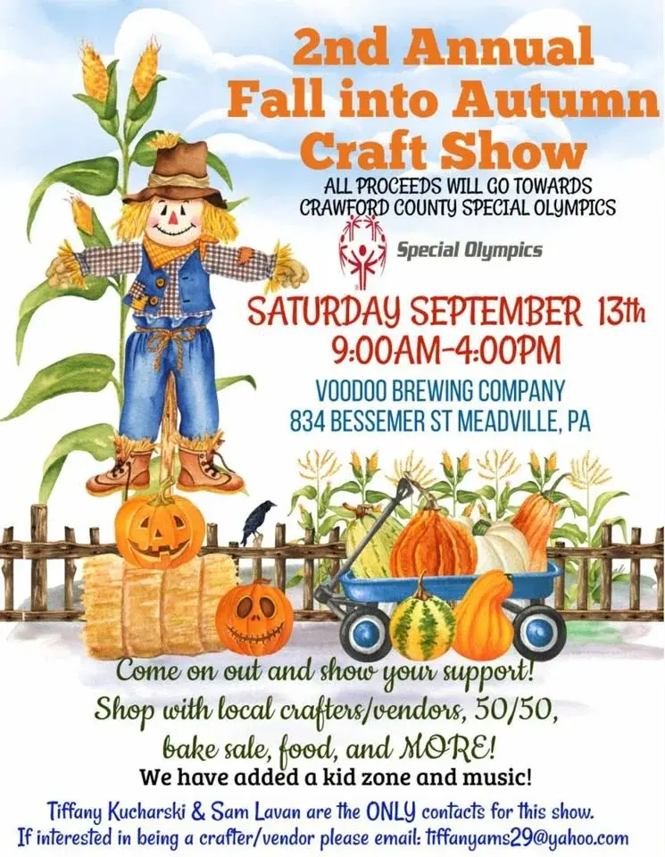 3rd Annual Fall Into Autumn Craft Show