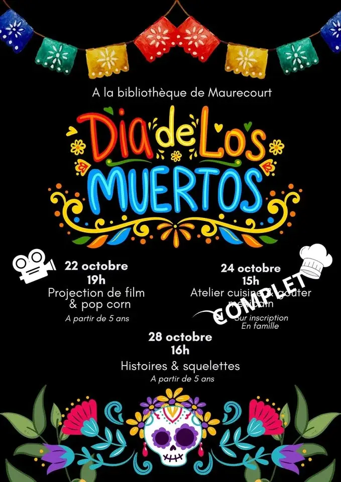 Dia De Los Muertos à la bibliothèque