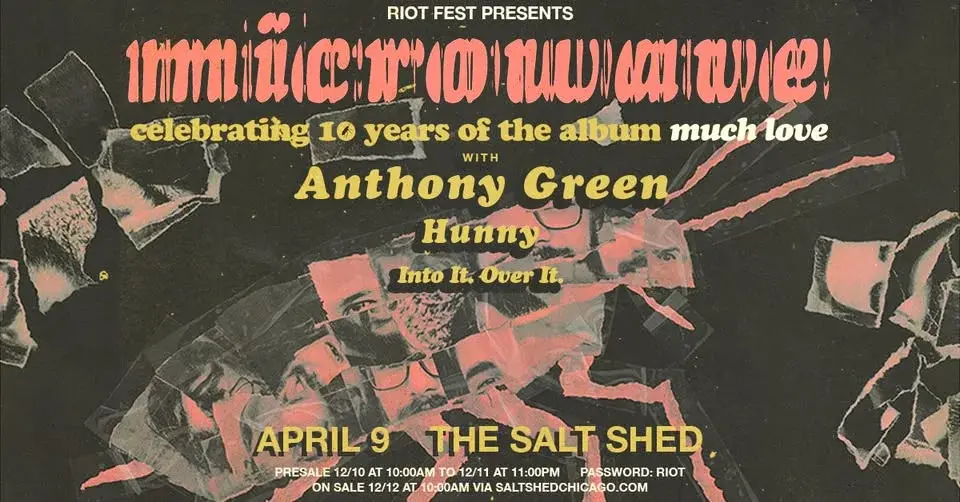 Microwave's 'Much Love' 10 Year Anniversary Tour, Chicago