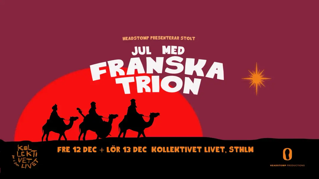 Jul med Franska Trion