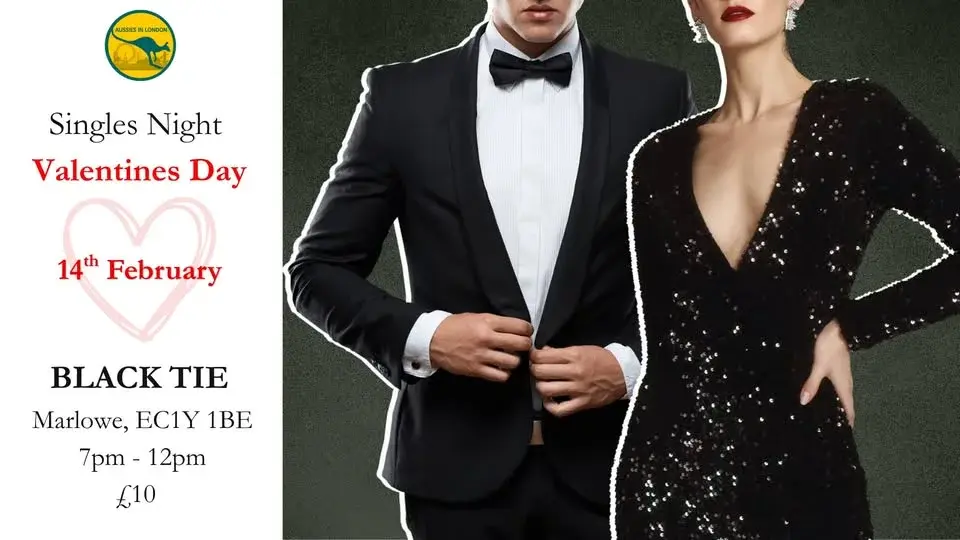 AIL Valentines Day Singles Night // Black Tie