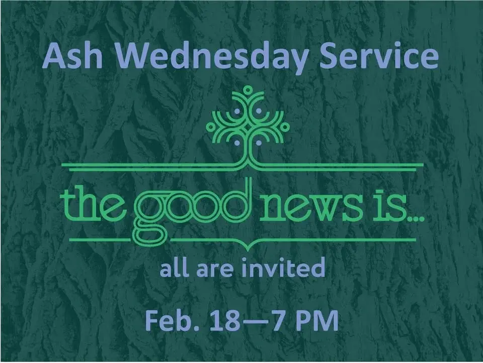 Ash Wednesday Service: all are invited