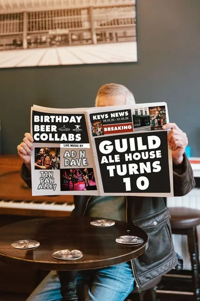 Tin Pan Alley . Celebrating the Guild Ale Houses 10th birthday