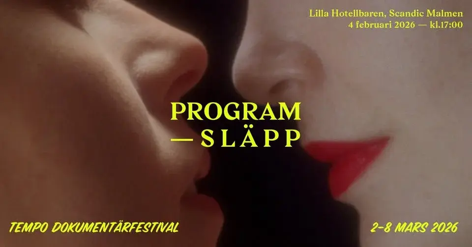 PROGRAMSLÄPP TEMPO 2026
