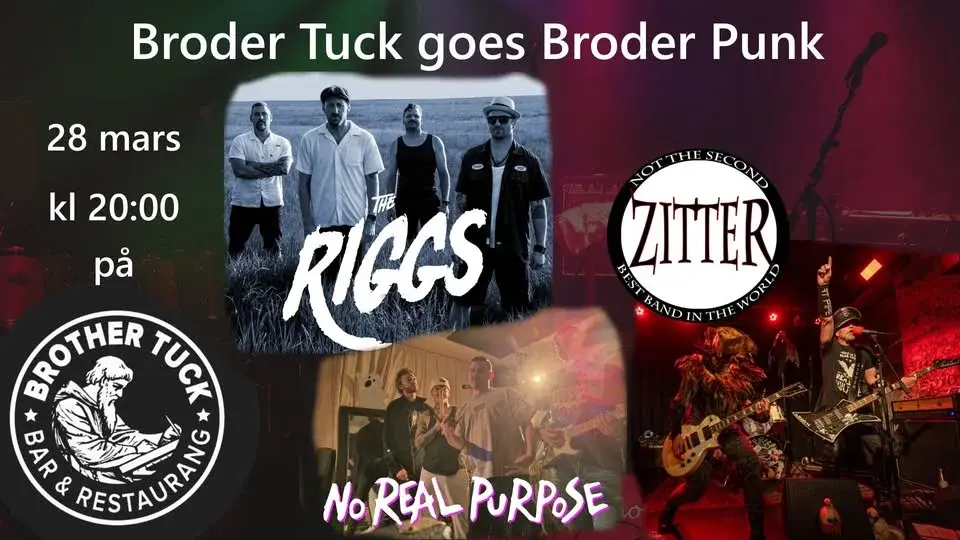 Broder Tuck goes Broder Punk 28 mars