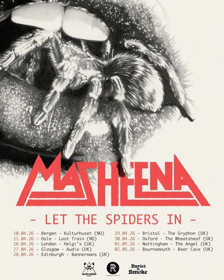 Masheena (Norway) + Masterdog + more - FREE ENTRY