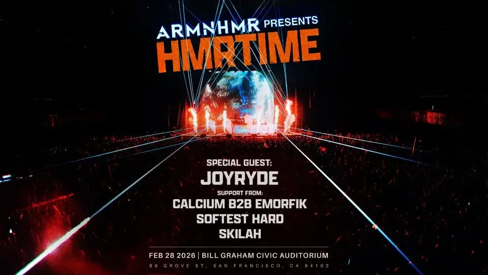 ARMNHMR at Bill Graham Civic Auditorium