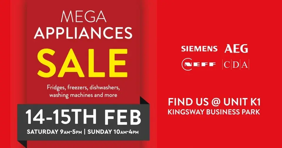 MEGA APPLIANCE SALE