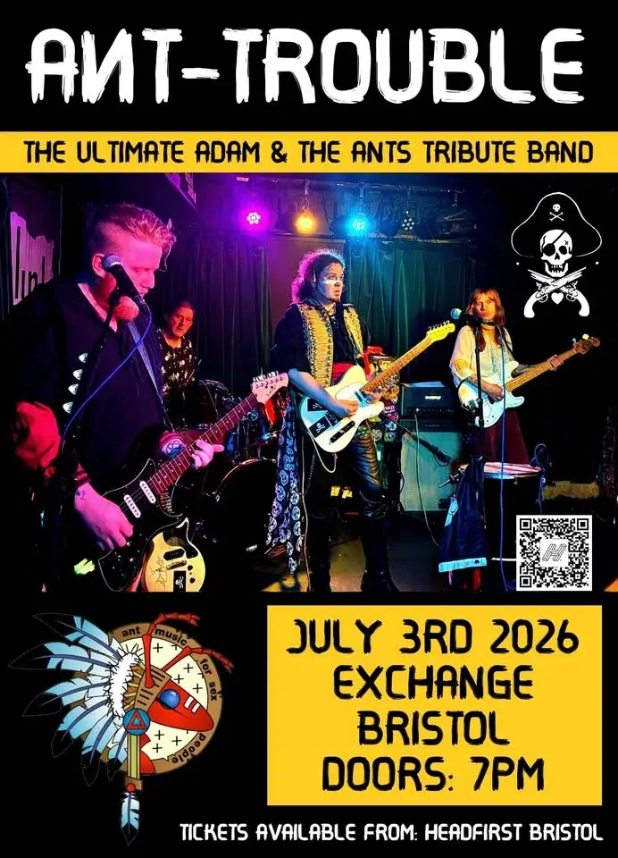 Ant-Trouble (Adam and the Ants tribute) @ Exchange - Bristol