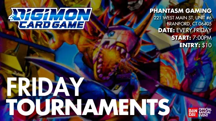 Digimon Friday Tournaments