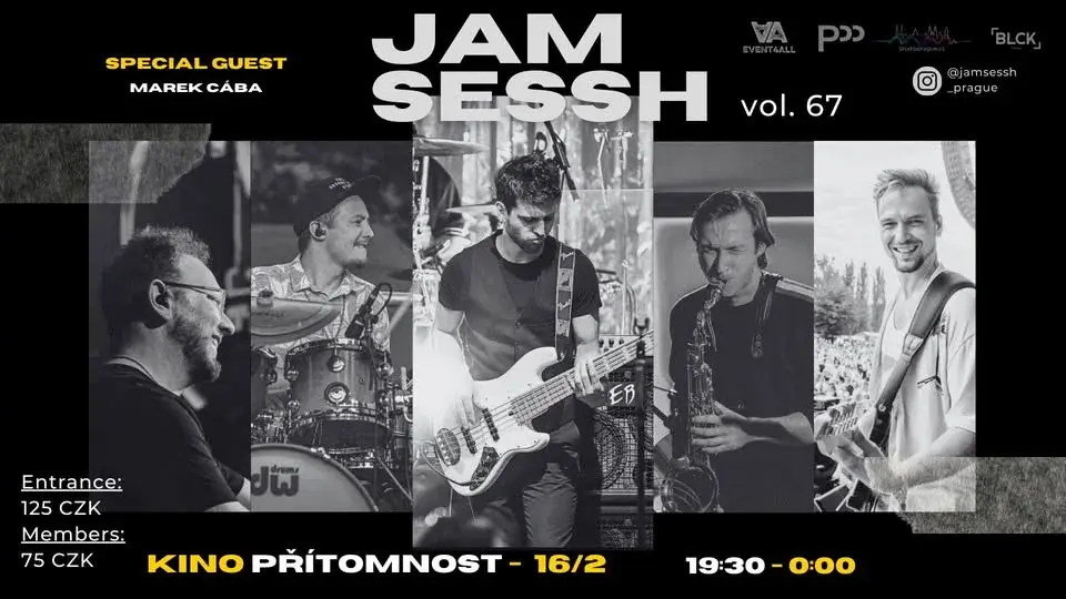 JAM SESSH PRAGUE (vol. 67) Special Guest MAREK CÁBA