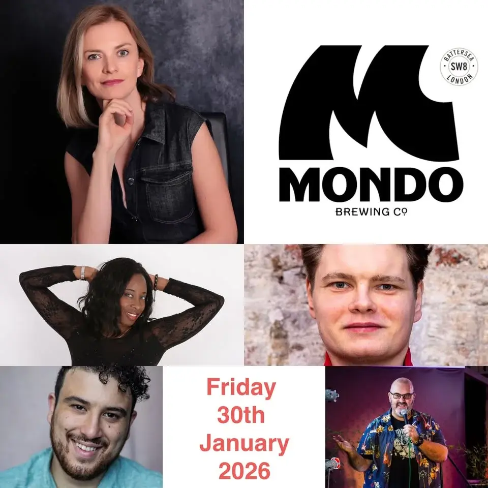 Comedy @ Mondo Brewing Co Taproom Battersea  : Valeria Vulpe ( Preview / WIP) , Joe Haddad & more