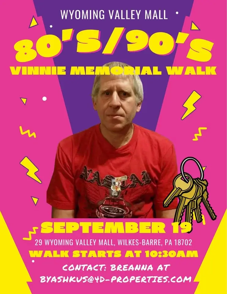 Vinnie Memorial Mall Walk