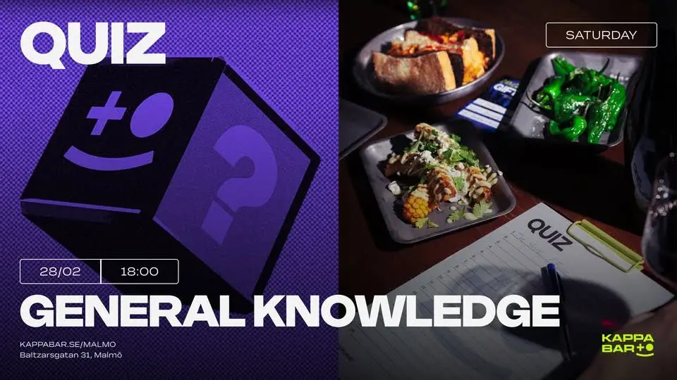 General Knowledge quiz!