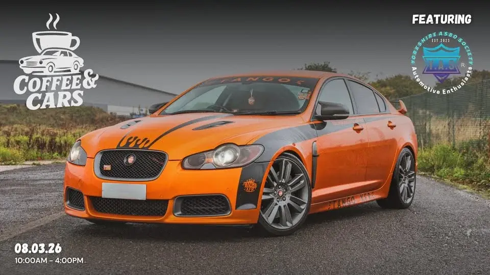 Coffee & Cars ft Yorkshire ASBO Society – 08.03.26