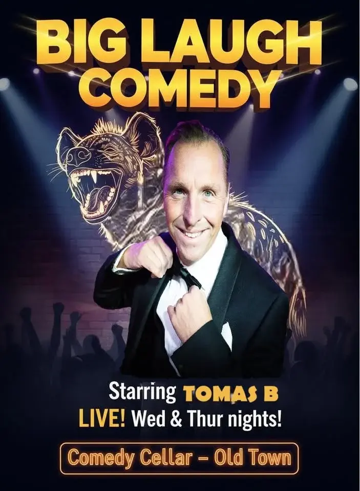🌍 BIG LAUGH COMEDY – GRAND OPENING IN OLD TOWN!