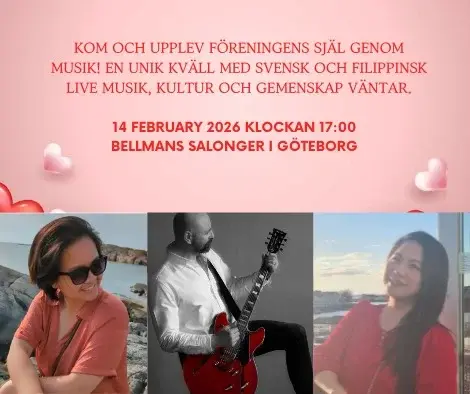 Live svensk och filippinsk musik