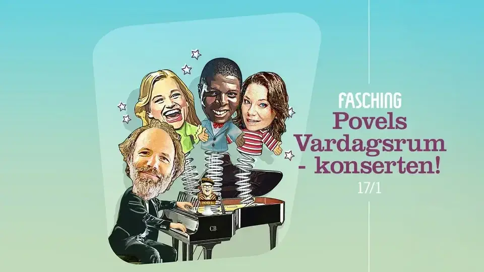 Povels Vardagsrum - konserten! | Fasching, Stockholm