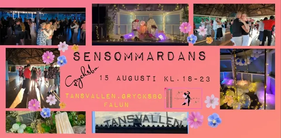 Sensommardans 15 Augusti Tansvallen, Gryksbo, Falun 