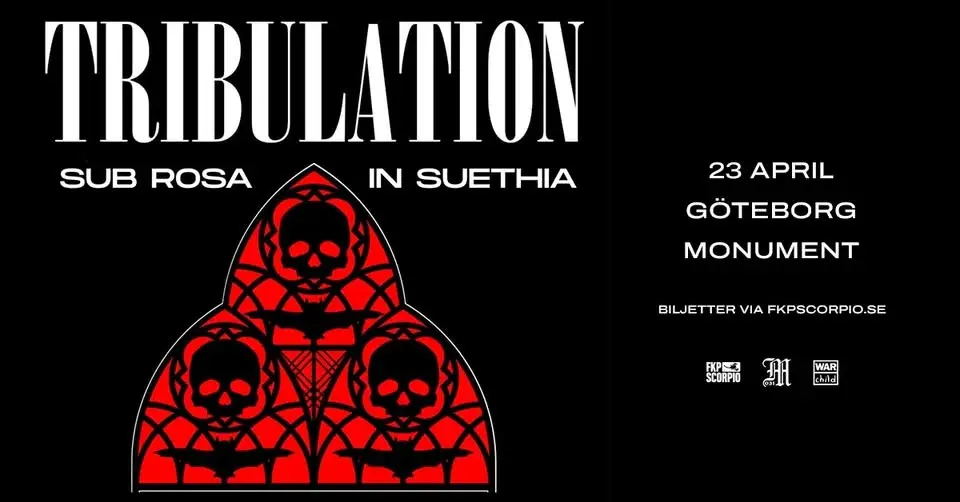 Tribulation | Göteborg